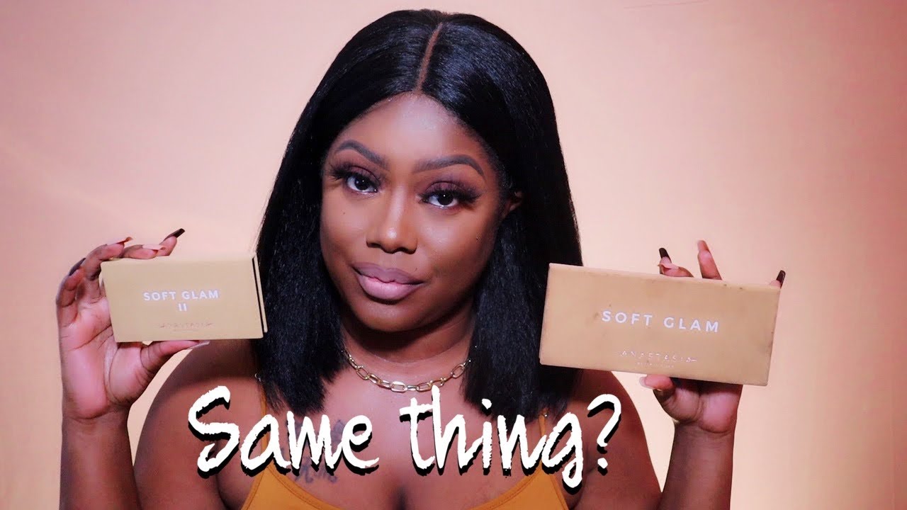 IS THIS THE SAME PALETTE SIS? | ABH SOFT GLAM 2 PALETTE
