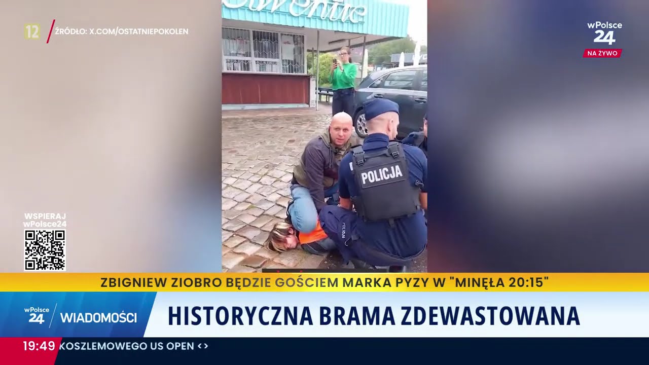 Historyczna brama zbezczeszczona – wstyd i żal! Tak się 