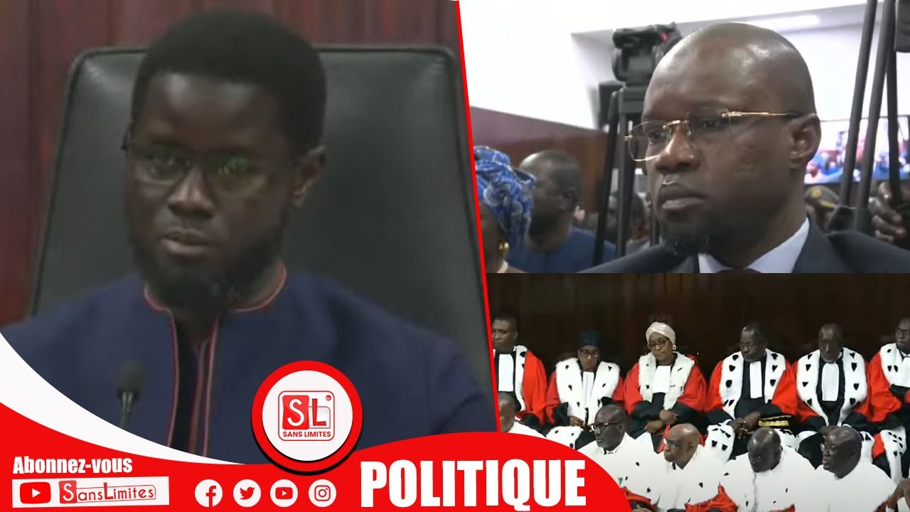 Discours poignant du Pr Diomaye face aux juges 