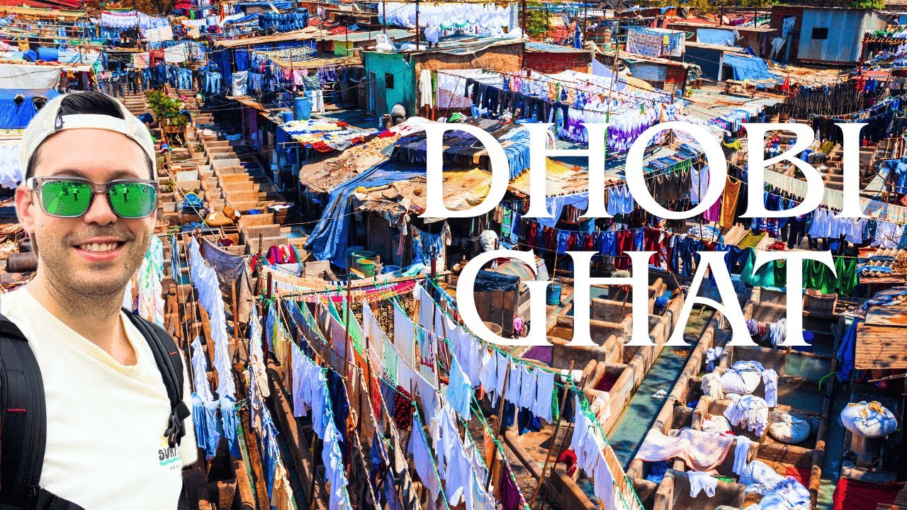 DHOBI GHAT MUMBAI 🚰🪣🧼 LA LAVANDERIA MAS GRANDE DEL MUNDO