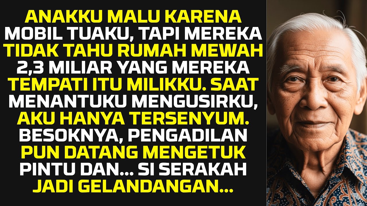 Anakku MALU Aku Pakai Kijang Butut, Besoknya Dia Syok Saat Tahu Harta Rp12 MILIAR Itu Nyata Adanya..