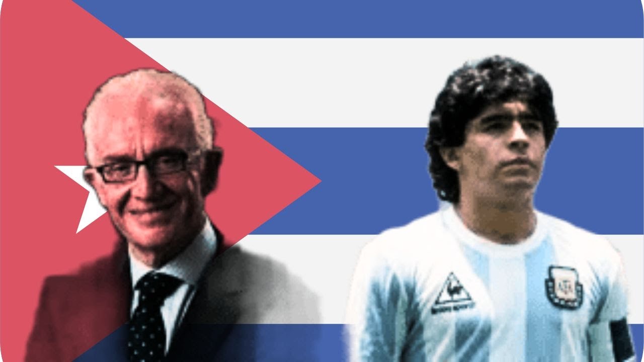 ENTREVISTA A MARADONA EN CUBA POR PEDRO CARCURO -Chile