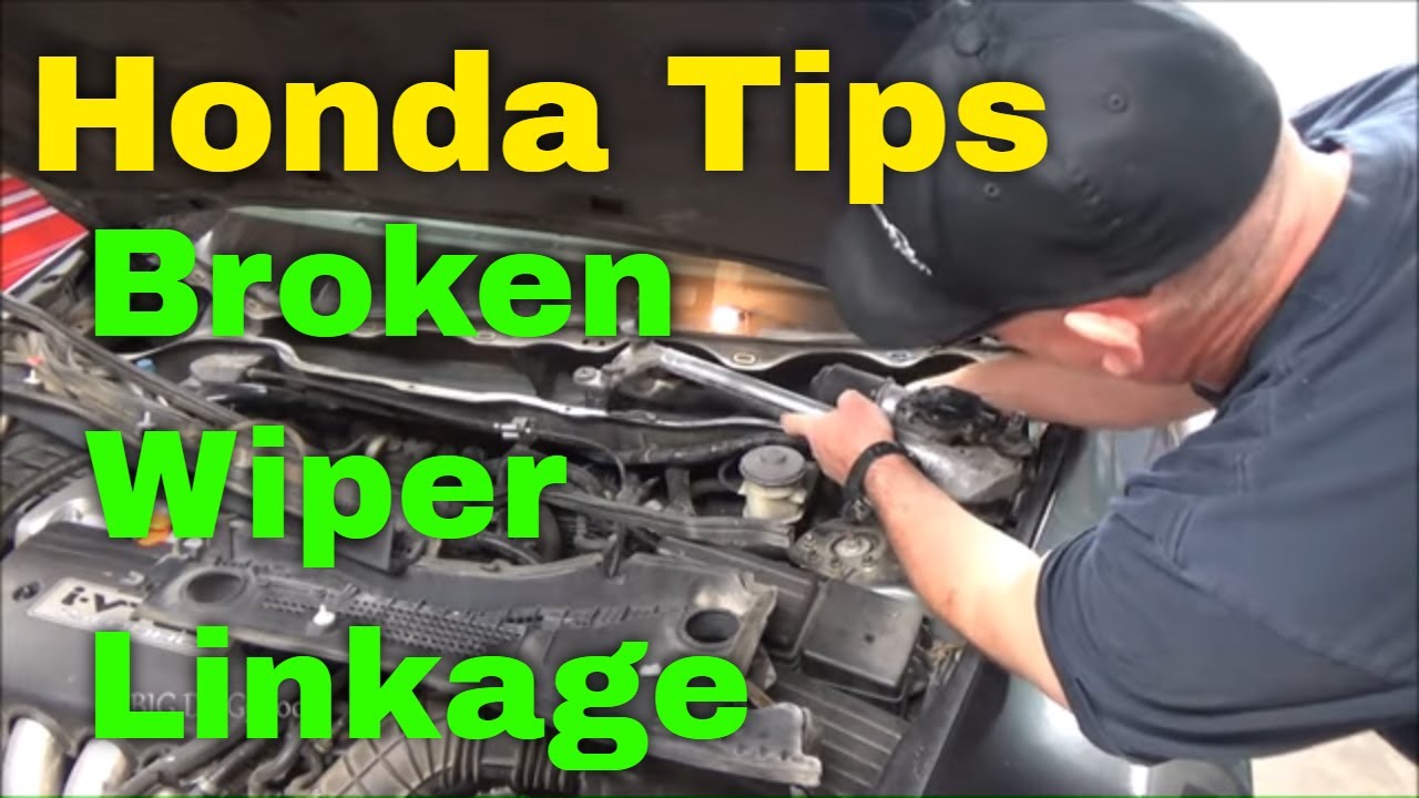Honda Wipers Not Working - Wiper Linkage Broken