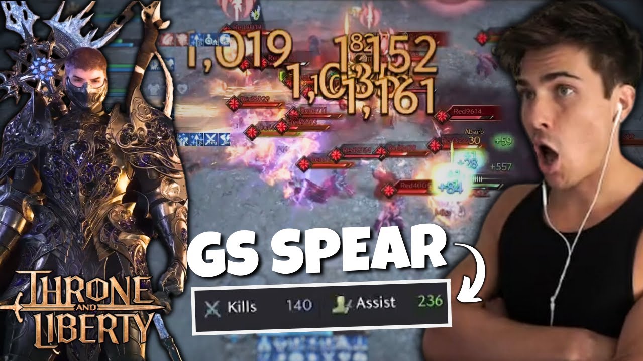 HUGE DAMAGE! Castle Siege - GS/Spear with @Sonii  | Throne and Liberty