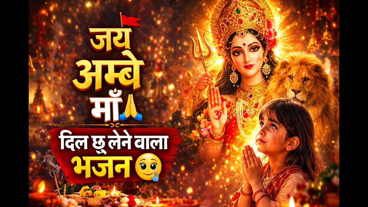 जय अम्बे माँ 🙏 | दिल छू लेने वाला दुर्गा भजन | Peaceful Mata Rani Bhajan 2026