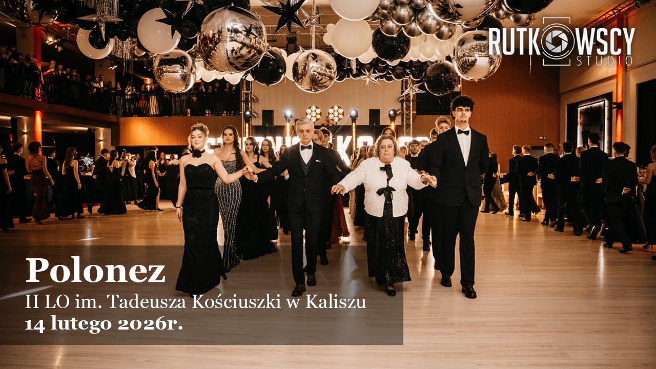 Polonez - II LO im  Tadeusza Kościuszki w Kaliszu 14.02.2026