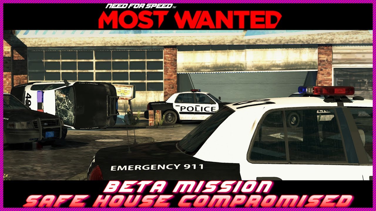 NFS Most Wanted 2012 Beta Build: Safe House Compromised Mission Gameplay
