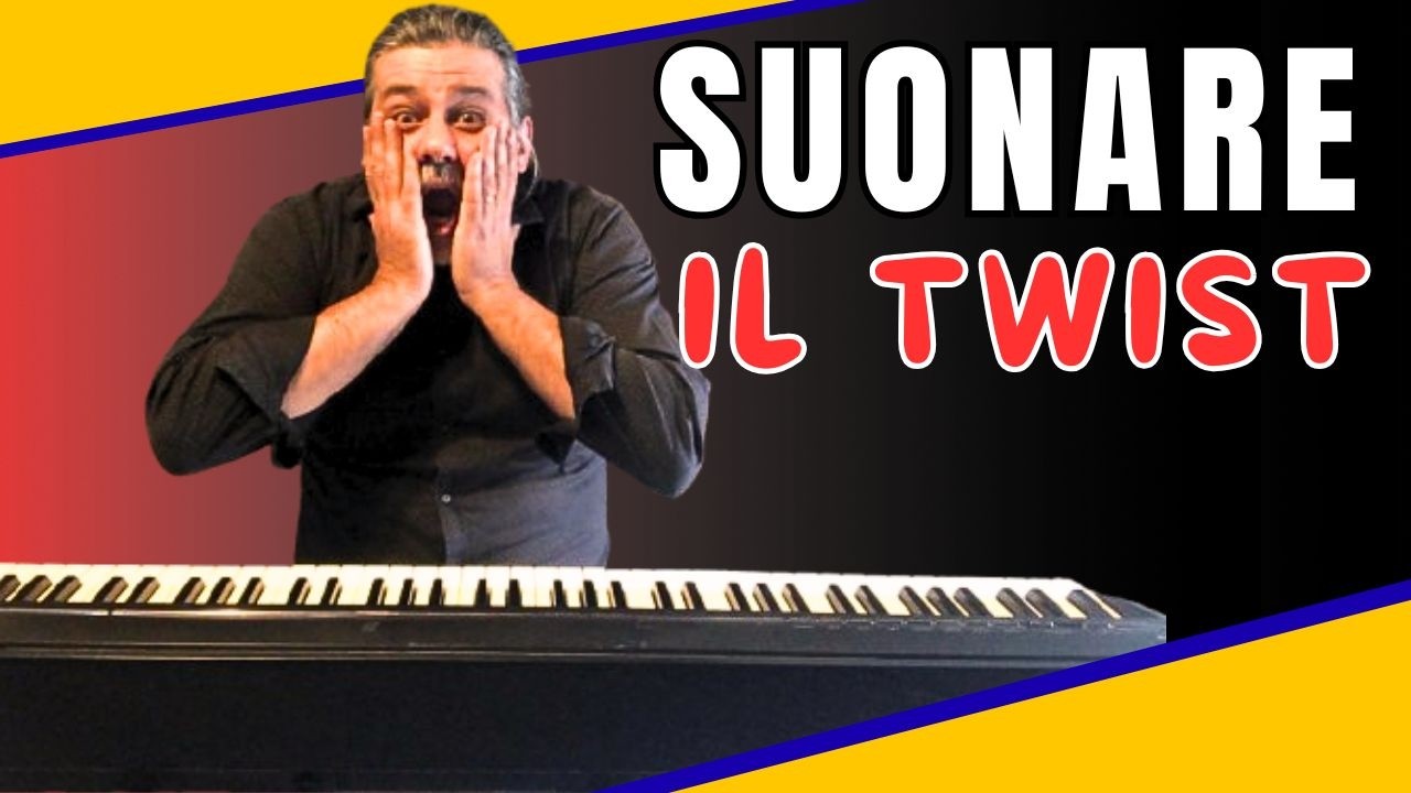 Suonare IL twist AL PIANOFORTE - Piano Tutorial - Antonio Contarino