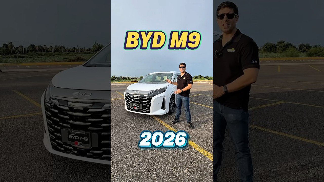 BYD M9 2026: &iexcl;No es una van, es una nave! 🛸