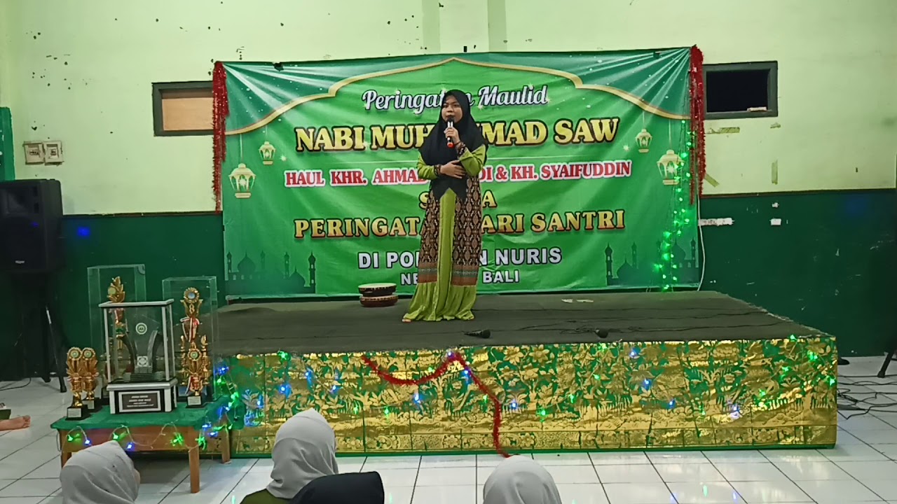 Juara 1 Lomba Pidato . Dalam Rangka Peringatan Maulid Nabi Muhammad Dan Hari Santri  Tahun 2020