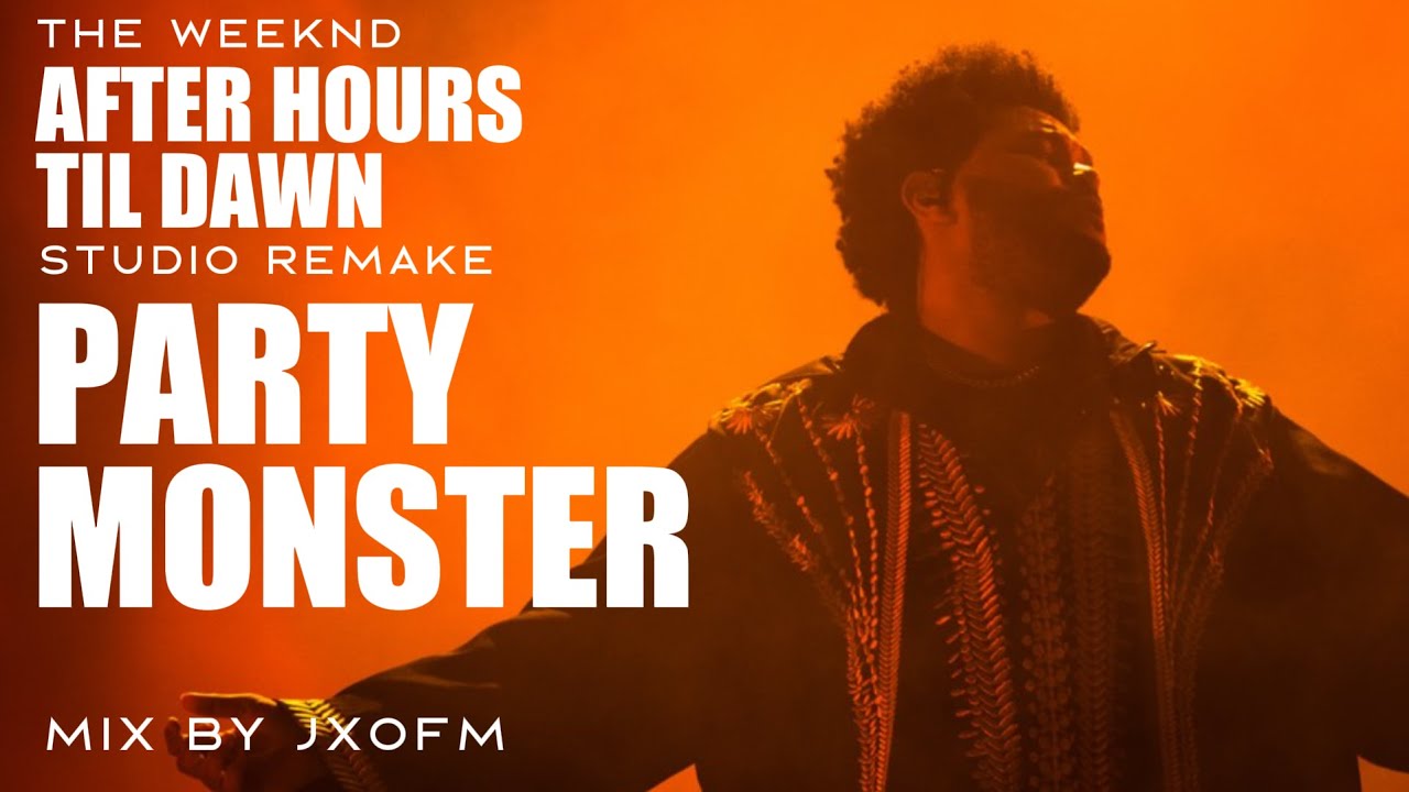 The Weeknd - Party Monster (After Hours Til Dawn Sydney Studio Version)