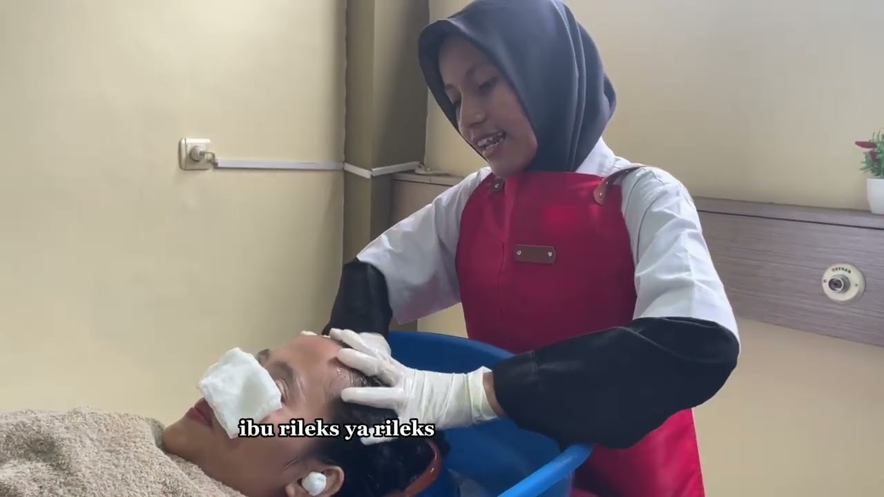 Tugas Vidio Tindakan Mencuci Rambut (Keramas)