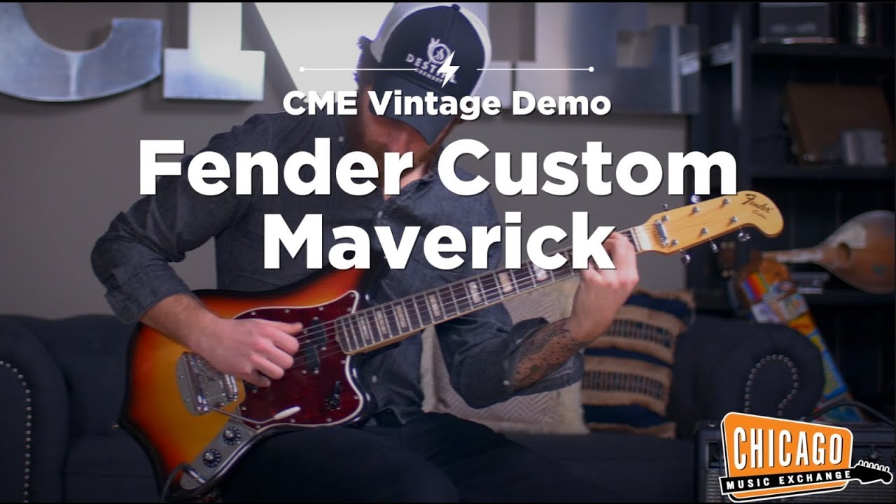 VERY RARE | 1969 Fender Custom Maverick | CME Vintage Gear Demo | Shelby Pollard