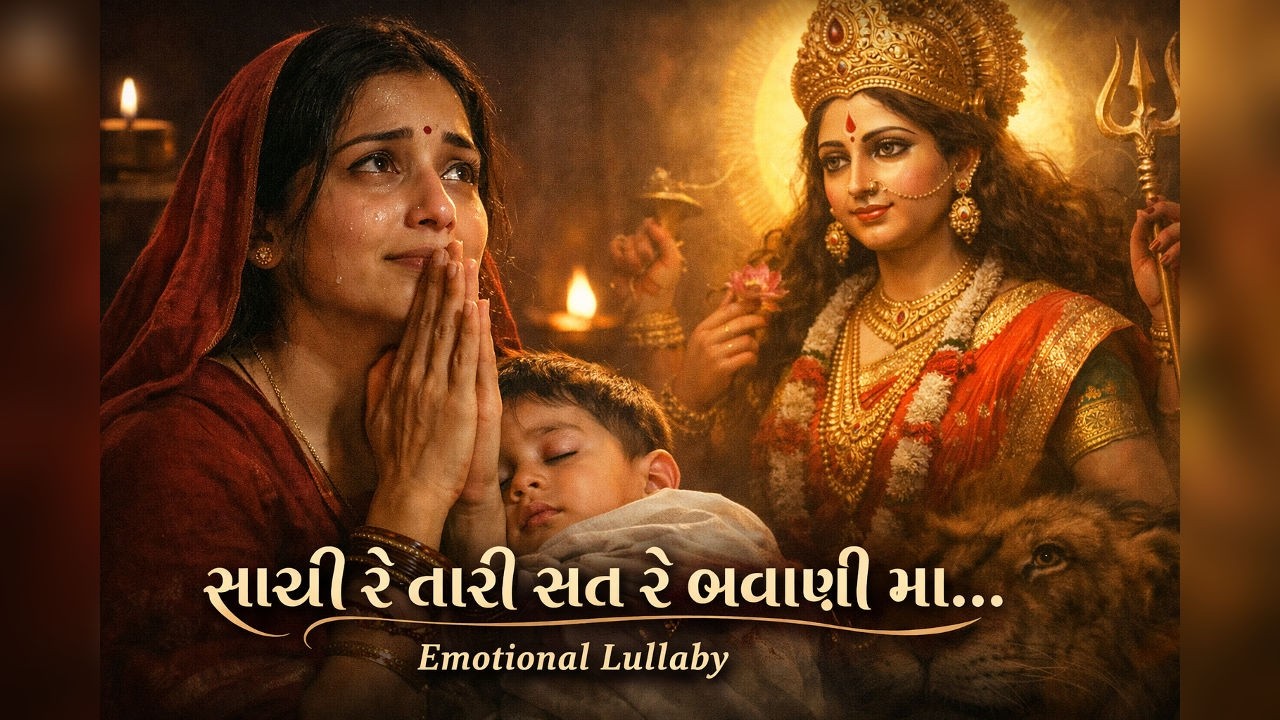 Sachi Re Tari Sat Re Bhavani Maa 🌙 | Emotional Peaceful Bhajan | Gujarati Bhajan