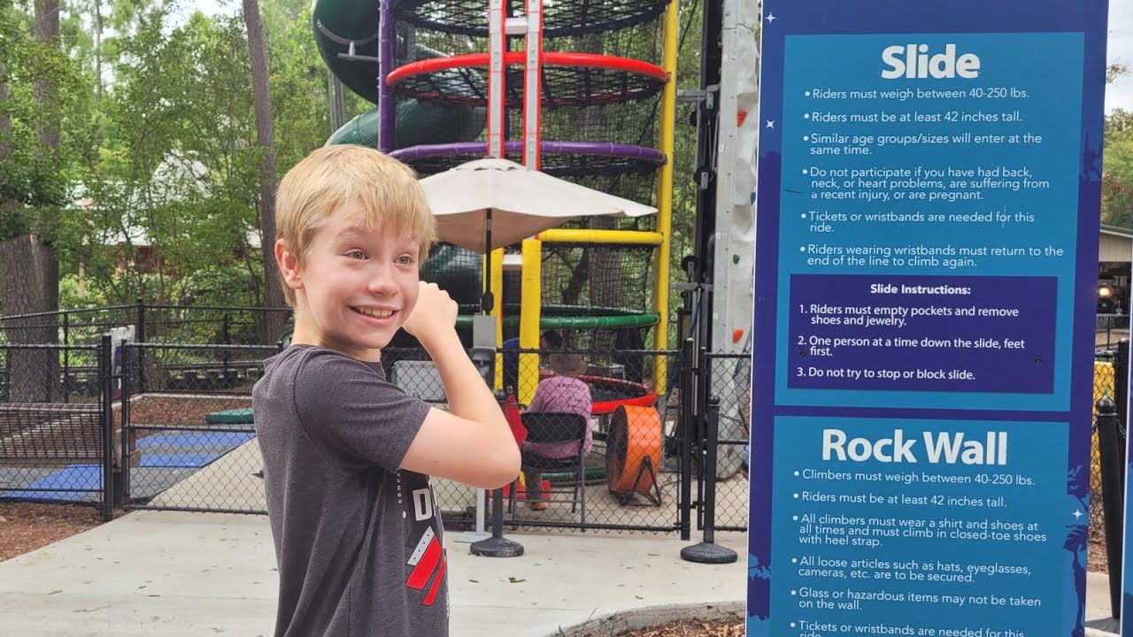 Trying the New Adventure Tower at the Birmingham Zoo, Plus Full Train Ride