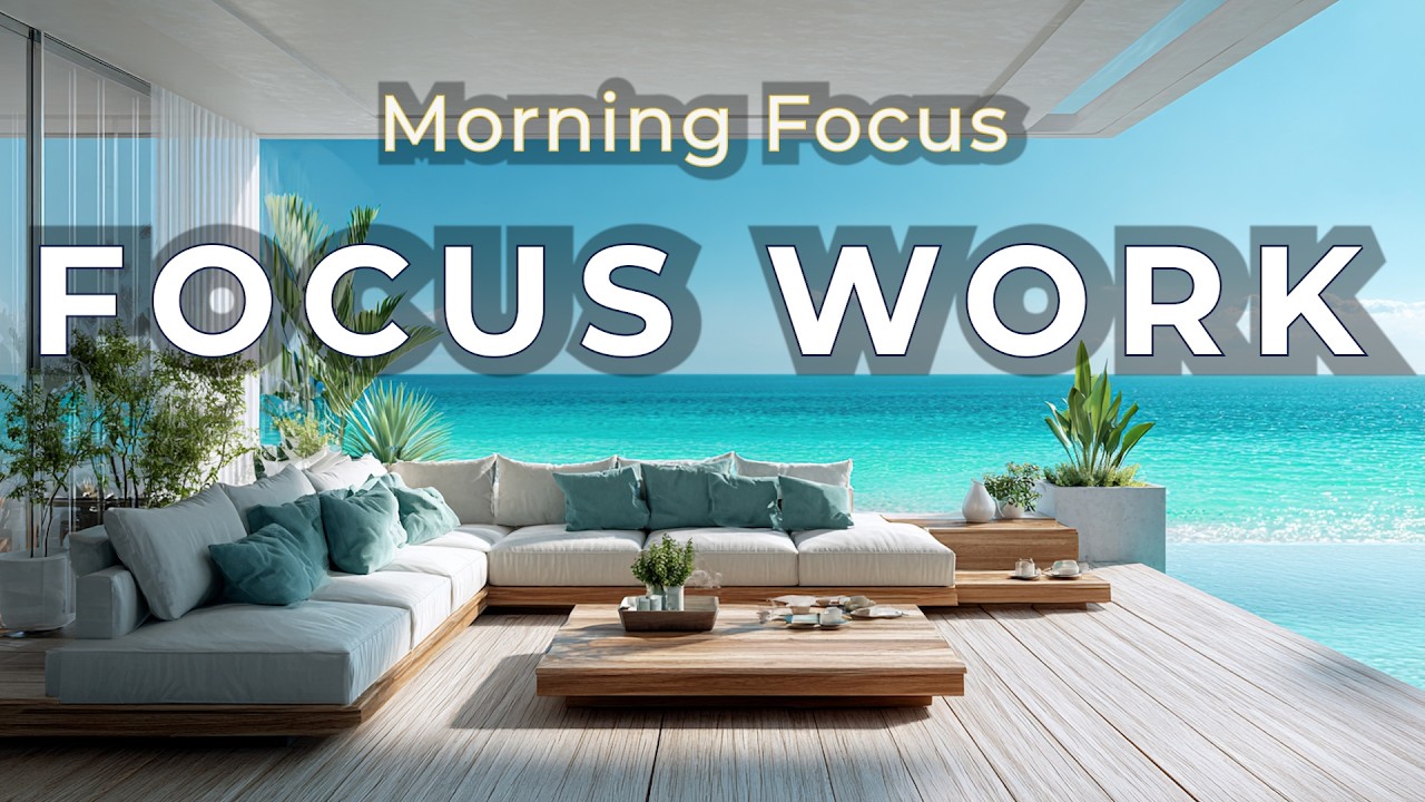 Morning Focus Jazz – Focus Work | Relaxing Piano Music for Productivity & Concentration (2 Hours)