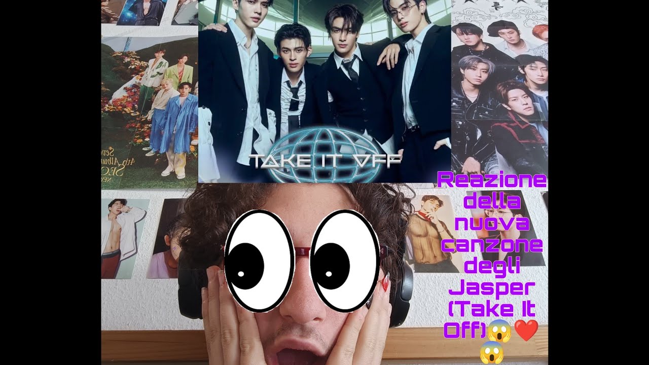 Reazione della nuova canzone degli Jasper (Take It Off)⚠️❤️😱