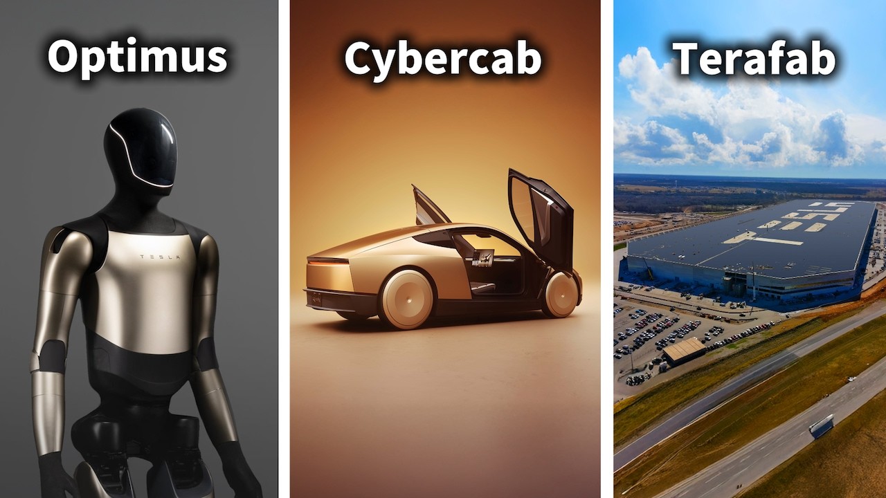 テスラの2026年最大プロジェクト｜オプティマス第3世代、テラファブ、サイバーキャブ