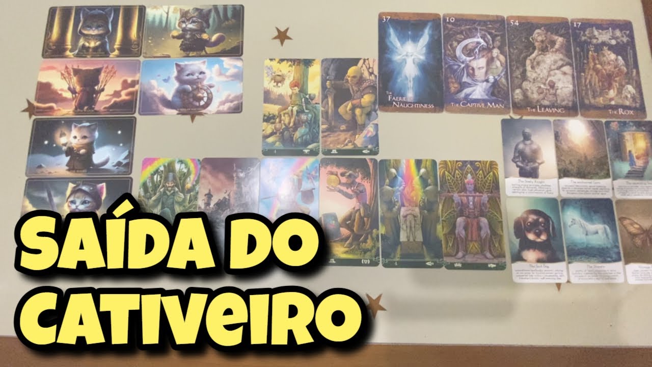 Saída do Cativeiro 💗 Leitura Tarot Oráculos