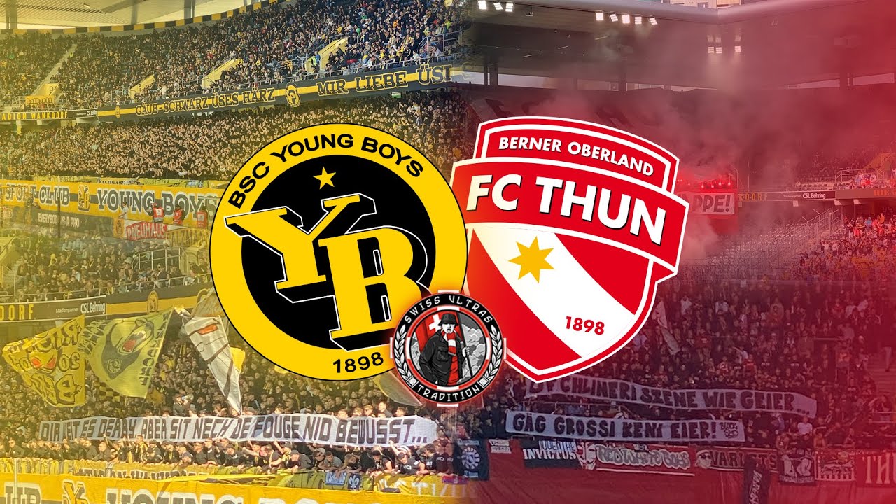 BSC Young Boys 4:2 FC Thun | 28.09.2025 | Choreo, Pyro, Fanchants | Swiss.Ultras.Tradition