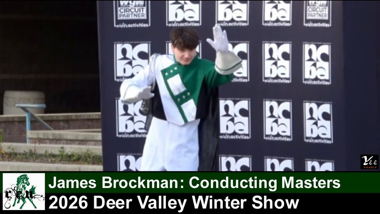 James Brockman, Rodriguez HS, Field Conducting, Masters Div. at Deer Valley Winter Show 2026