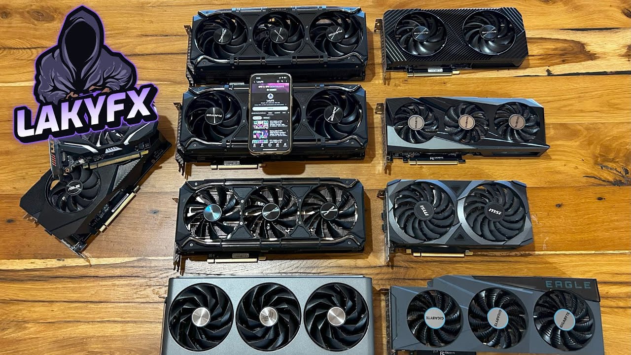 LakyFx - My GPUs is REAL :) My collection of Graphics Cards which I'm TESTING