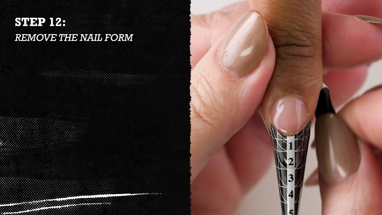 Artistic Nail Design - Brush On Builder Sculptured Step By Step
