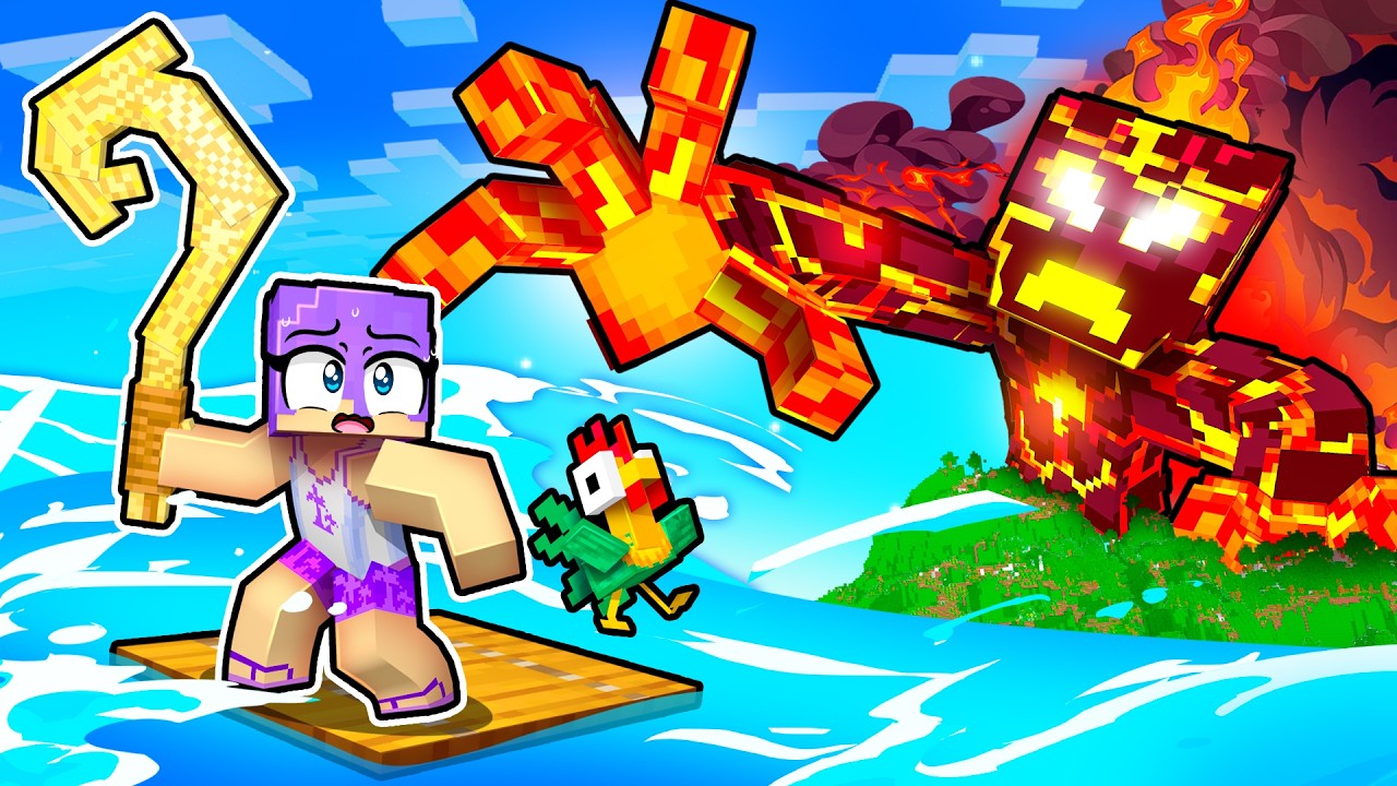 Играем за ОСТРОВЦЕВ в Minecraft!
