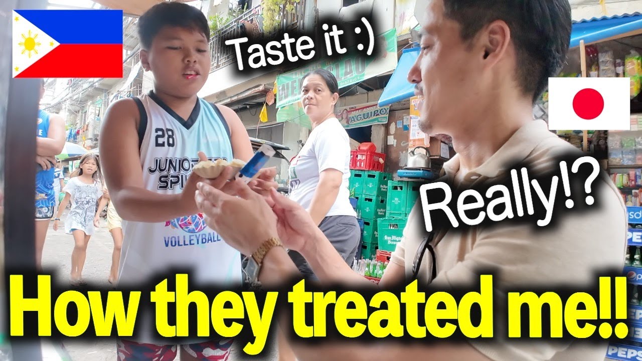 【First Time!】Japanese Try Filipino Street Food🇵🇭!!!
