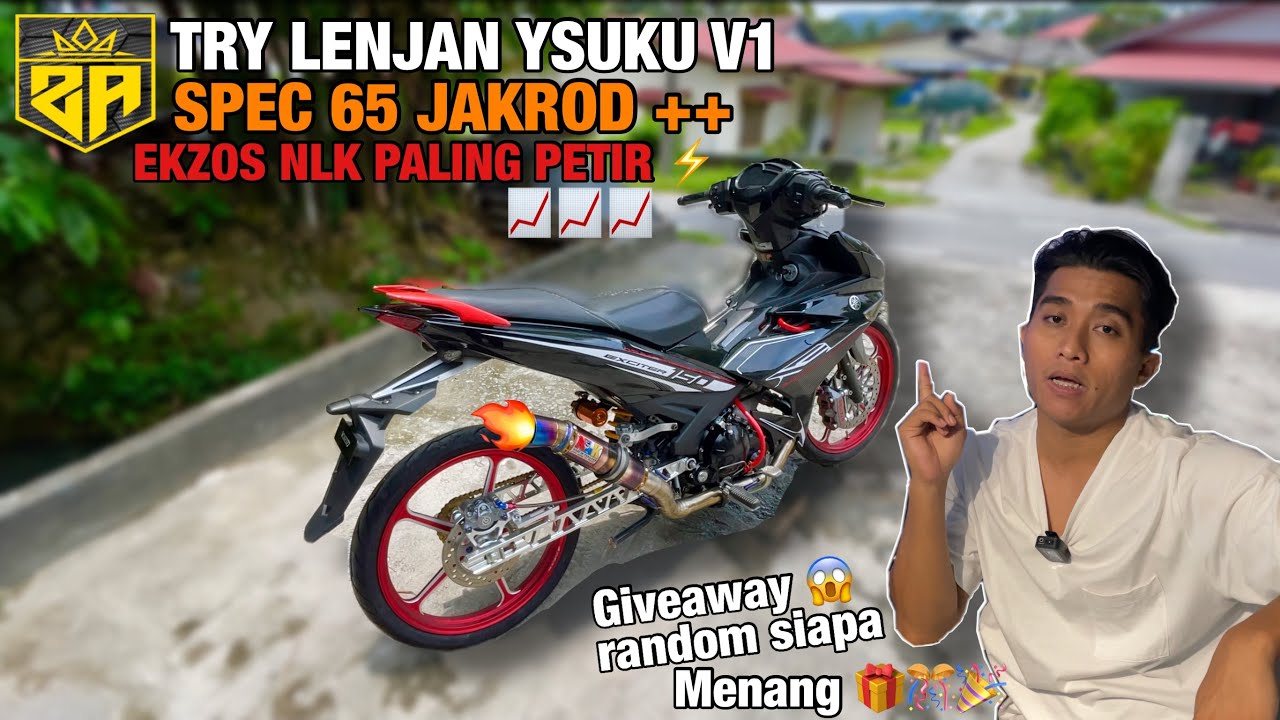 LENJAN YSUKU V1 SPEC JACKROD | Tengok Boleh Tiru Jangan #giveaway