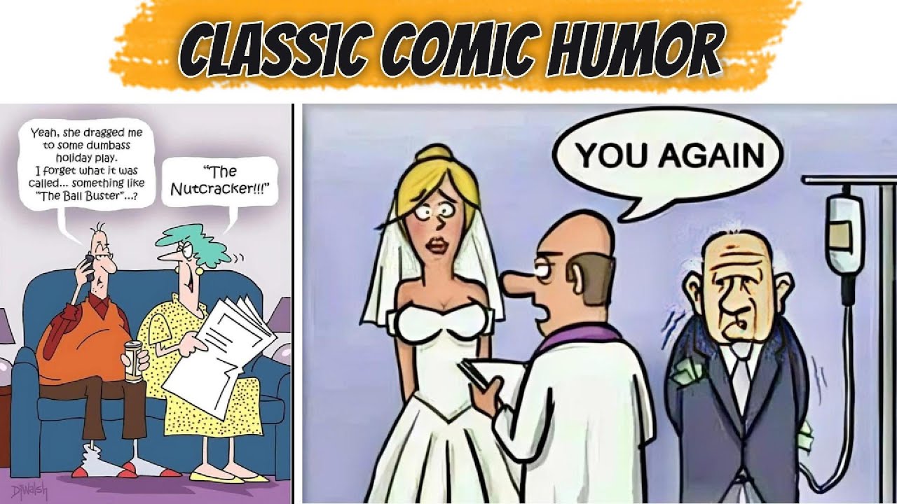Classic Comic Cartoons That Feel Familiar and Funny | Humorous Comics Compilation