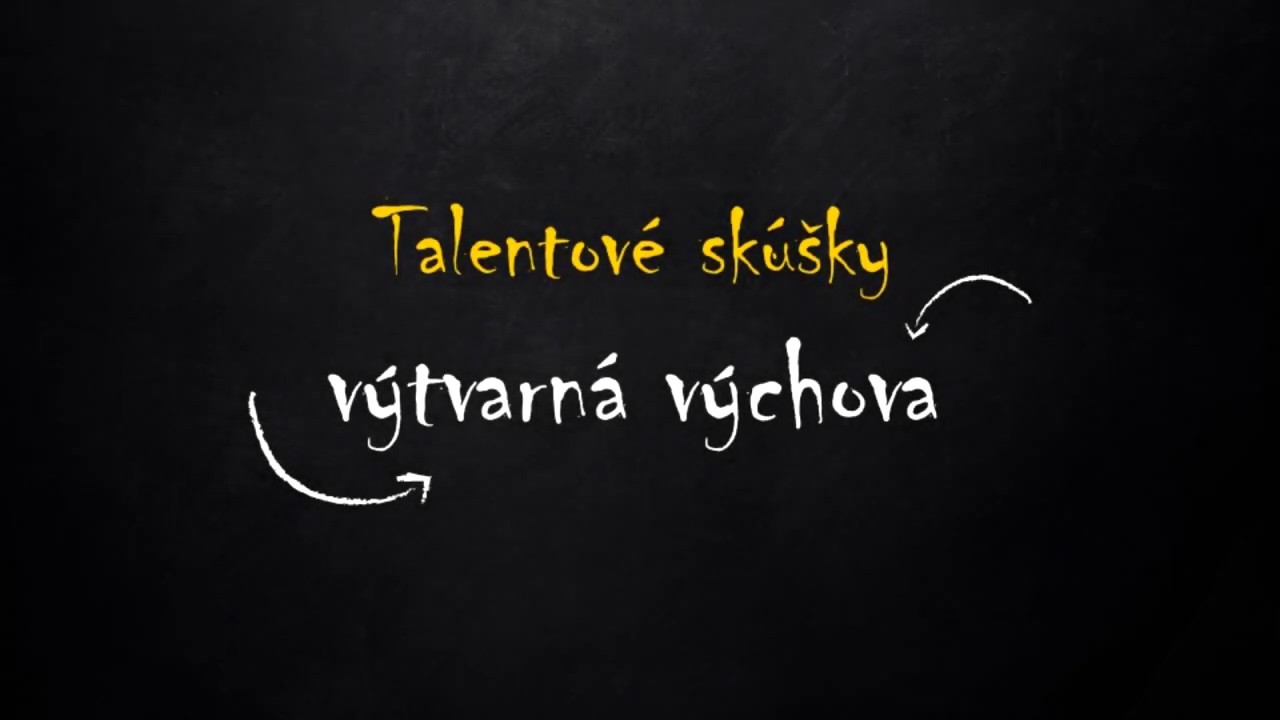SOŠPg pokyny pre talentové skúšky z výtvarnej výchovy