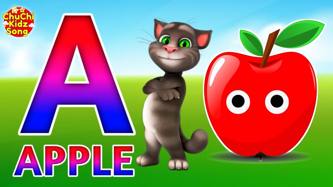ABC Song Phonics — обучающее видео для малышей, детская песенка на букву «А» для Apple🍎, песенка ...