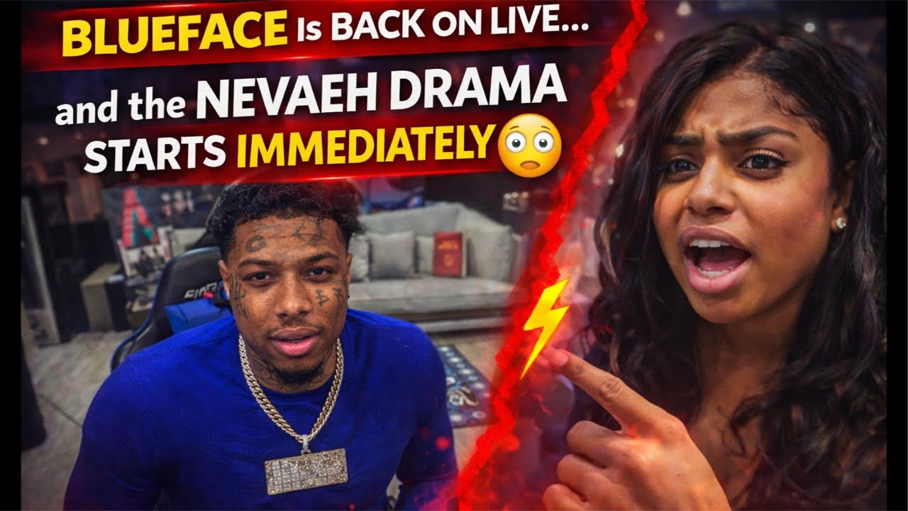 Blueface UNBANNED… and He’s ALREADY Going at Nevaeh AGAIN 😳 (1/30 LIVE)