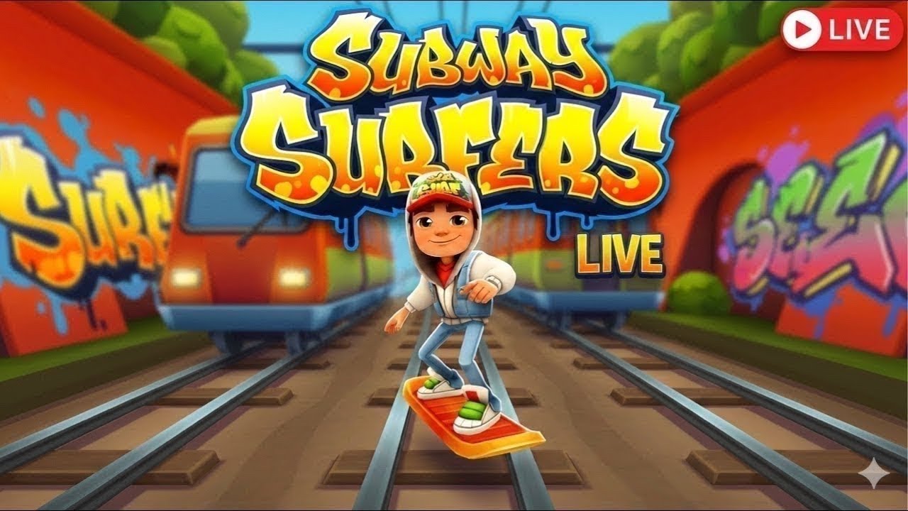 SUBWAY SURFERS LIVE WORLD RECORD 😱 #subwaysurfers #live #subwaysurferslive #subwaysurfs