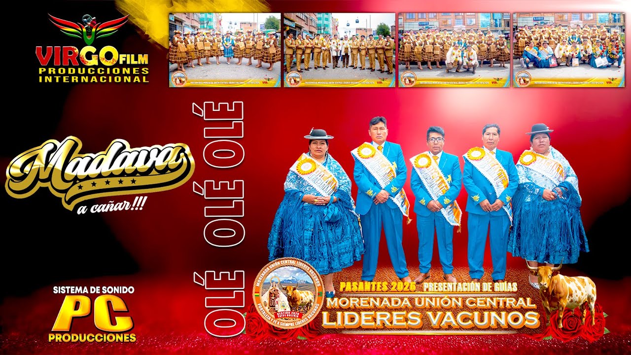 Madava - En Vivo / Morenada Unión Central Líderes Vacunos 2026/ VIRGO FILM PRODUCCIONES