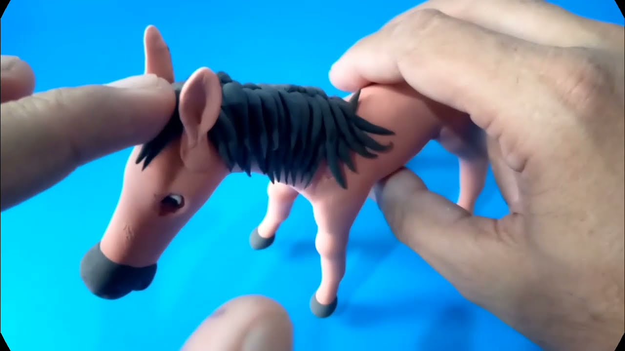 Horse making with clay || horse make || mitti ka ghoda | How to make horse with clay | Beautiful
