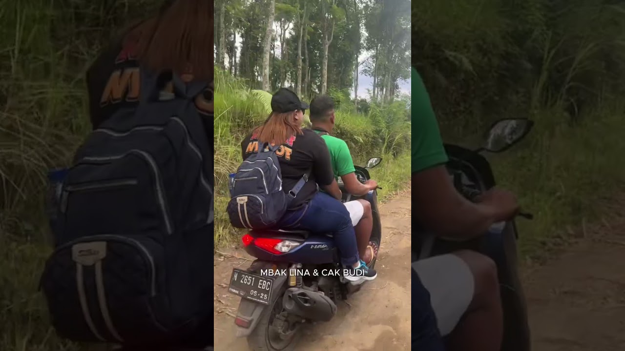Part 1 Sambang Mbok Lumbu // Cak Budi dan Mbak Lina sampai jatuh terguling....