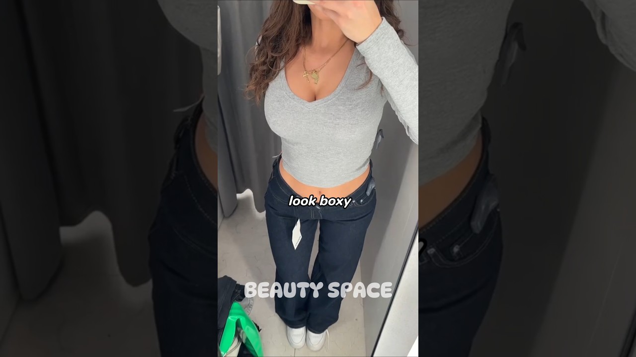 These jeans ruin your hourglass or rectangle shape ❌ #beauty #fashion #style