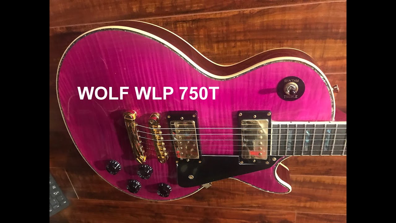 Wolf WLP 750T Les Paul under $500 Play authentic? GREAT