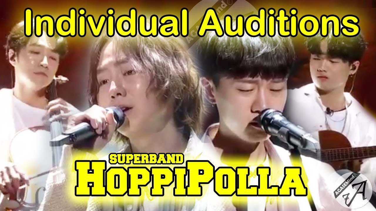 Hoppipolla SOLO auditions in JTBC SuperBand (I'LL, HyungSang, JinHo, YoungSo)