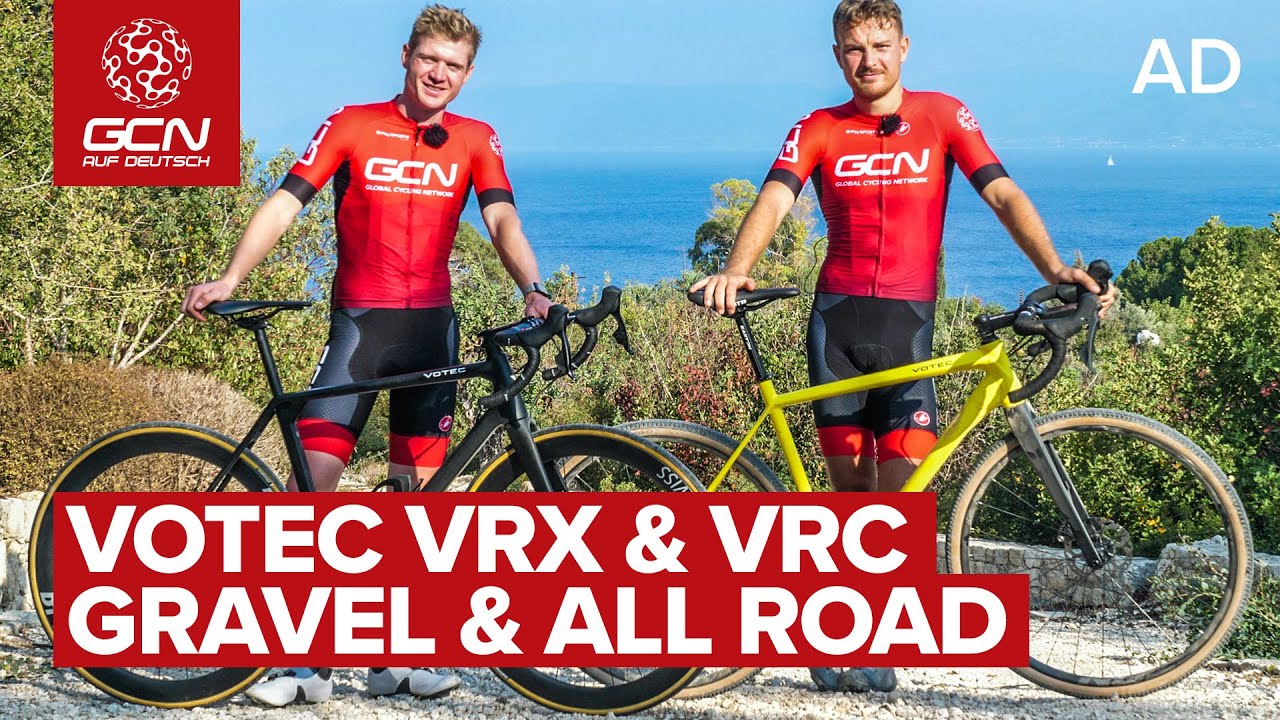 Votec VRC und VRX | Gravel? All-Road? Rennrad? Die Räder des Gravel Vs Rennrad Videos im Visier