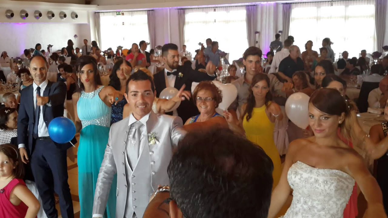 YMCA - balli di gruppo - Matrimonio Villa Livia Termoli - Animazione Francesco Barattucci