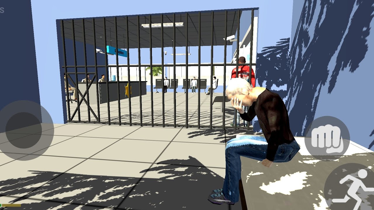 JAIL ME BAND KAR DIYA POLICE NE INDIAN BIKE DRIVING 3D #indianbikedriving3d #technogamerz#gtav#gta5 