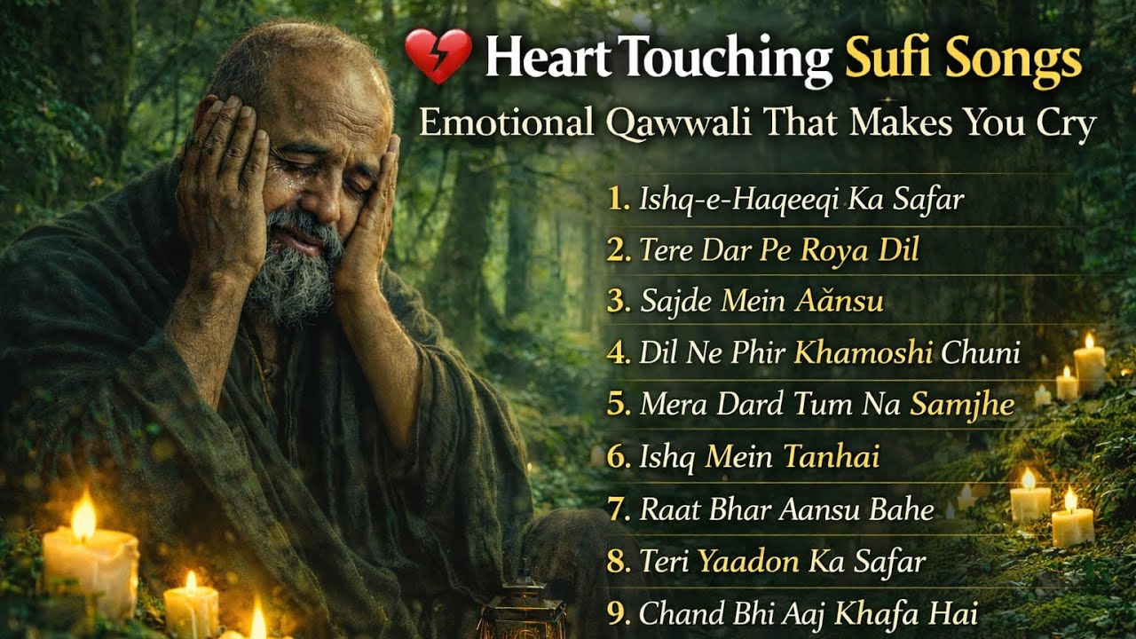 Non Stop Sufi Songs 💛 Heart Touching & Emotional Kalam | Soulful Islamic Sufi Music