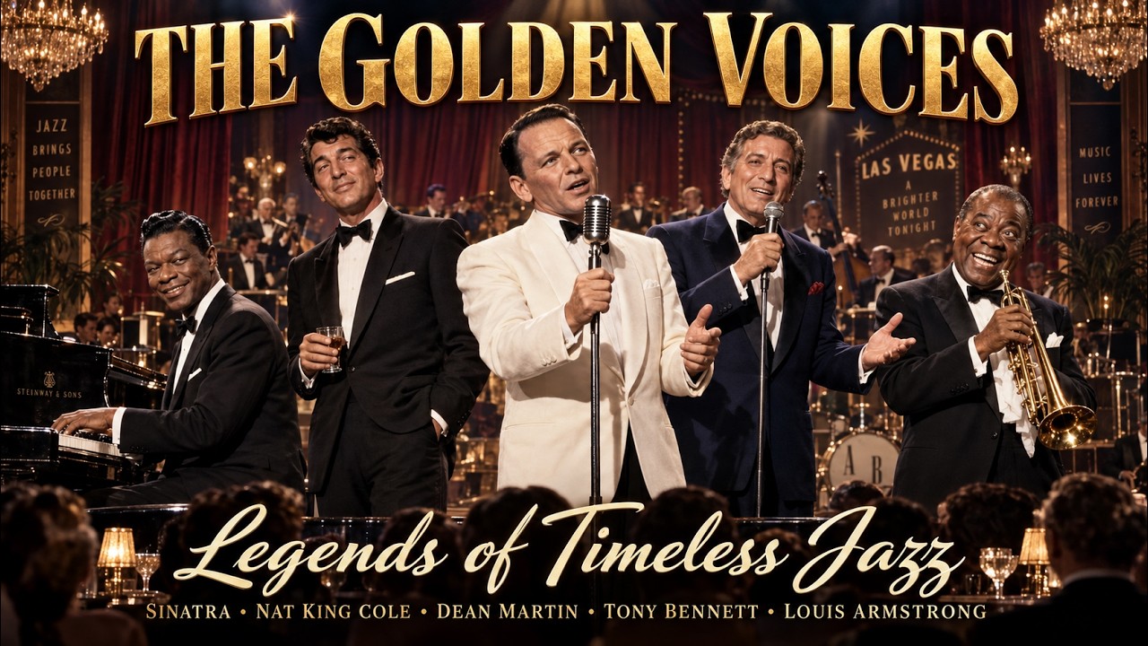 Best of Frank Sinatra, Nat King Cole, Dean Martin & Louis Armstrong 🎙️ Classic Crooner Songs You&rsquo;ll