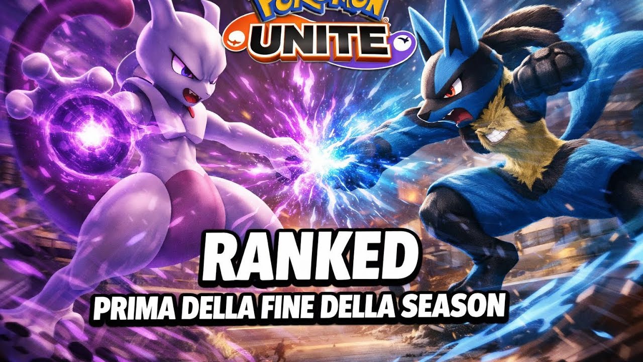 Ranked  su Pokemon Unite prima della fine della stagione!!!