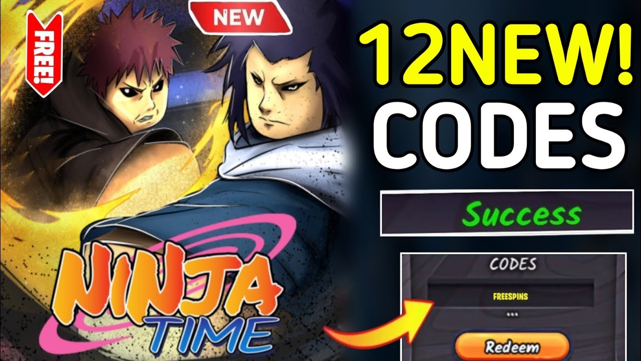 ⚠️ ЭКСКЛЮЗИВ ⚠️ КОДЫ NINJA TIME 2026 - КОДЫ NINJA TIME ROBLOX 2026