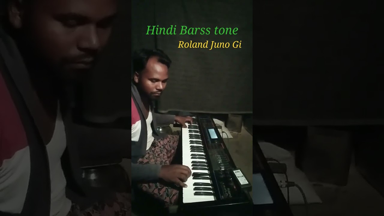 hindi piano song Roland Juno Gi Barss tone