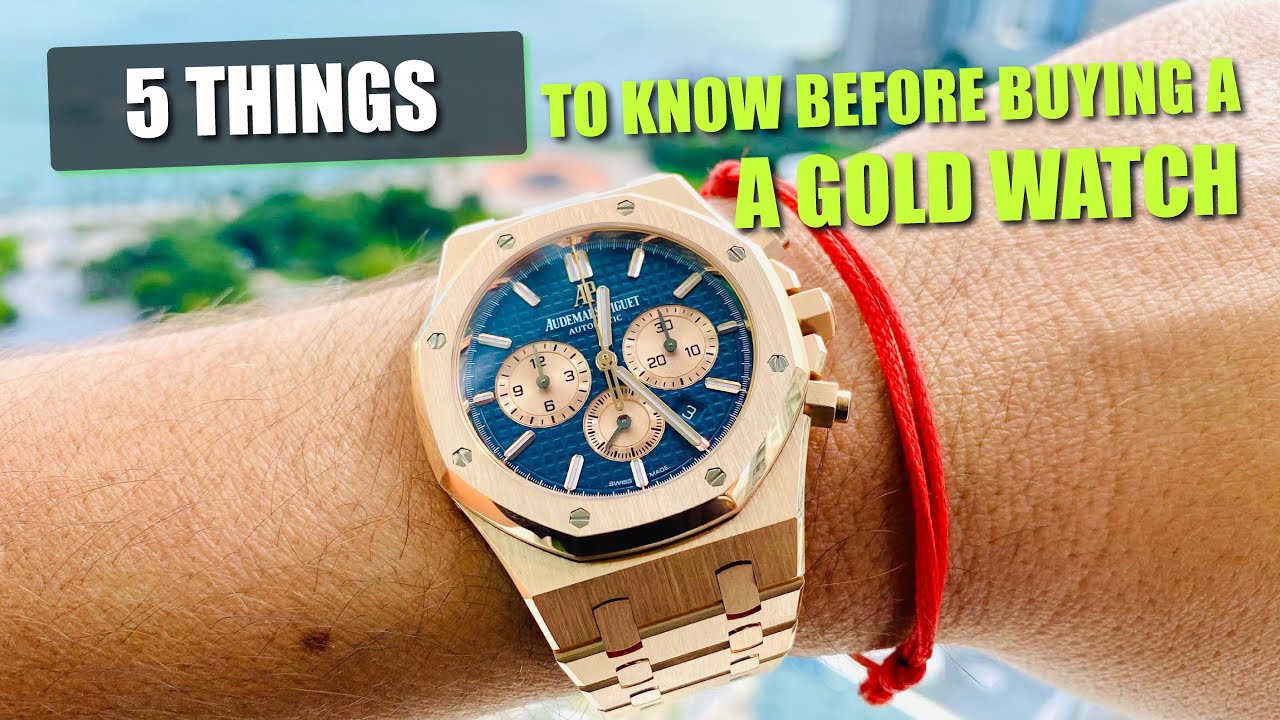 5 вещей, которые нужно знать перед покупкой ЗОЛОТЫХ ЧАСОВ!! - Rolex, Audemars, Patek и другие!